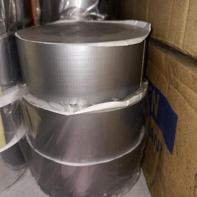 

langsung order saja] Duct cloth tape lakban kain abu abu