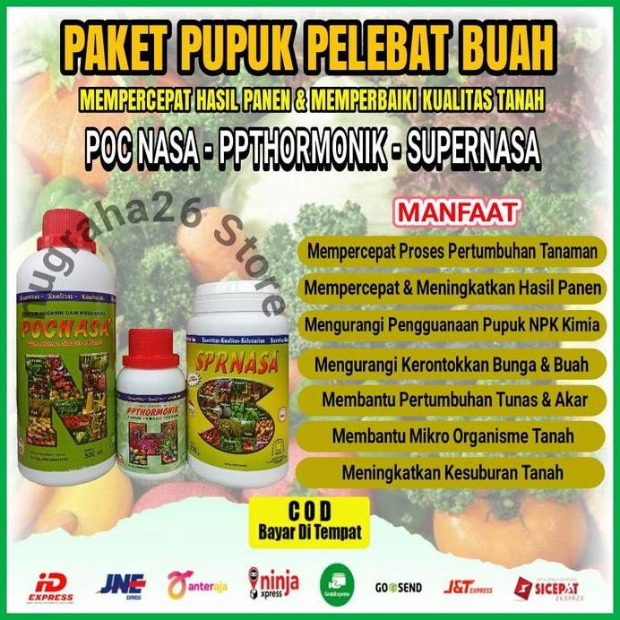 

Terlaris Paket Pupuk Organik Pertanian Nasa Untuk Tanaman Bunga Buah Sayur