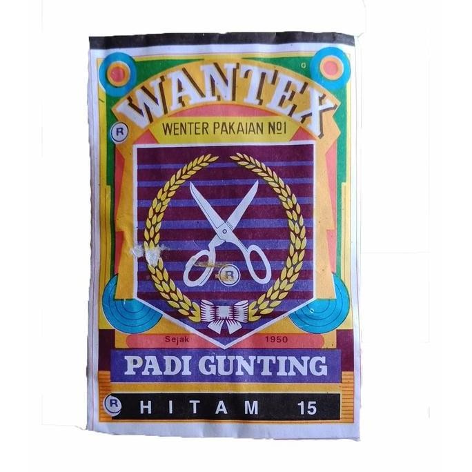 

Terlaris Wantex Pewarna Pakaian Jeans Padi Gunting 1 Bungkus