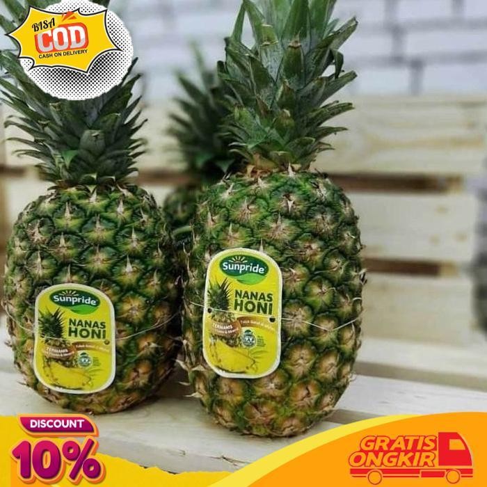 

Flash Sale Buah Nanas Honi Sunpride - 1 Buah