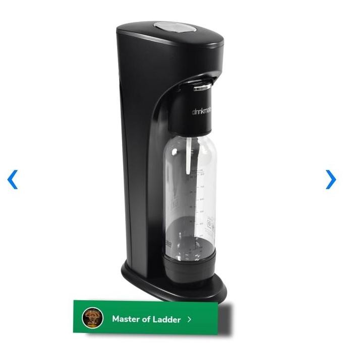 TERBARU - DrinkMate Carbonate Soda Maker/Alat Pembuat Soda Air Berkarbonasi