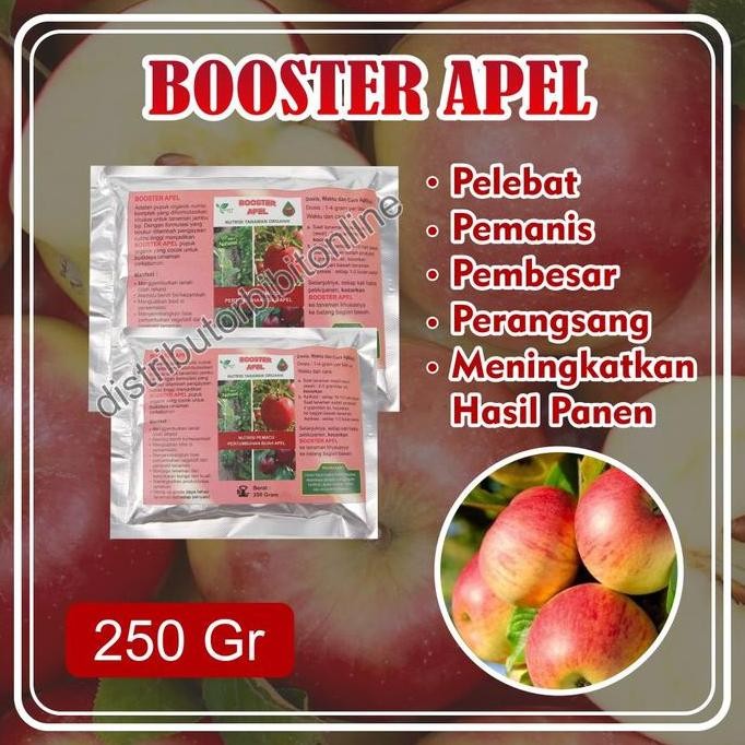 

Terlaris Pupuk Organik Booster Apel Pelebat Cepat Berbuah