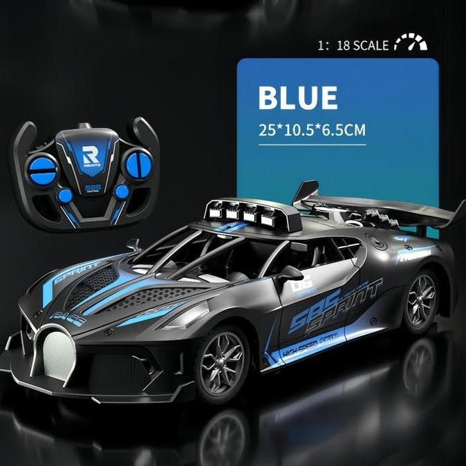 Terjangkau Mobil Balap Remote Control 1/18 2Wd Kecepatan Tinggi Mobil Remote Control Cas Mobil Remot