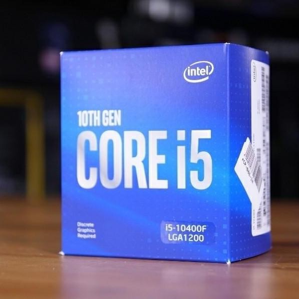 PROCESSOR INTEL CORE I5 GEN 10 F BOX RESMI / CORE I5 10400F LGA 1200