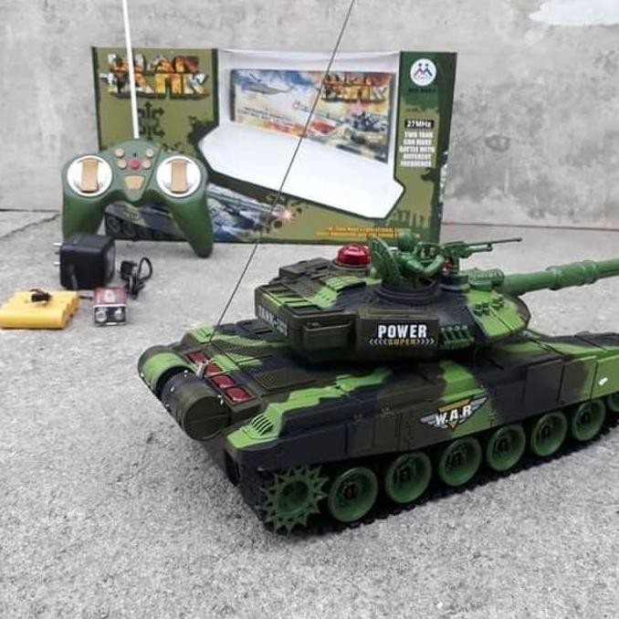 Diskon Mainan Remote Control Tank War - Rc Mobil Tank Leopard