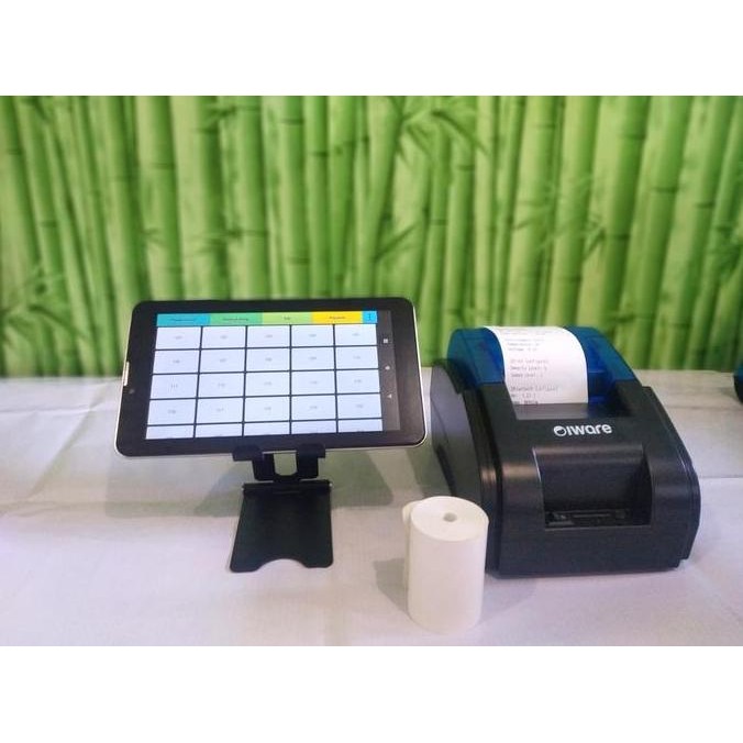 

PAKET MESIN Kasir restaurant TABLET Android siap pakai -Free setting