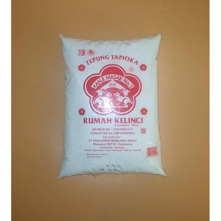

Terlaris Tepung Tapioka Rumah Kelinci (Kanji Masak No.1)