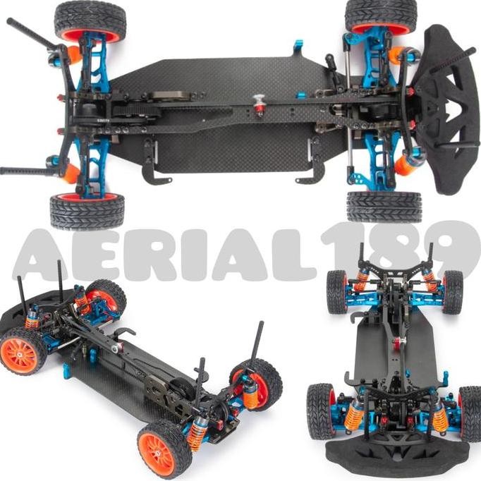 Miliki Kit Upgrade Carbon Metal Rc 1/10 Onroad Drift Touring Belt Hsp Tamiya
