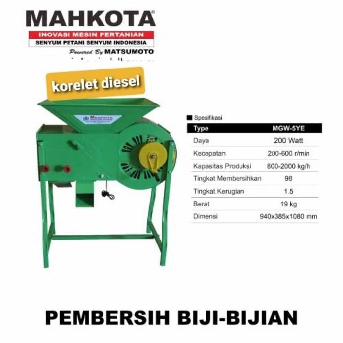 

Terlaris Alat Pembersih Biji Bijian & Padi Mahkota Mgw5Ye
