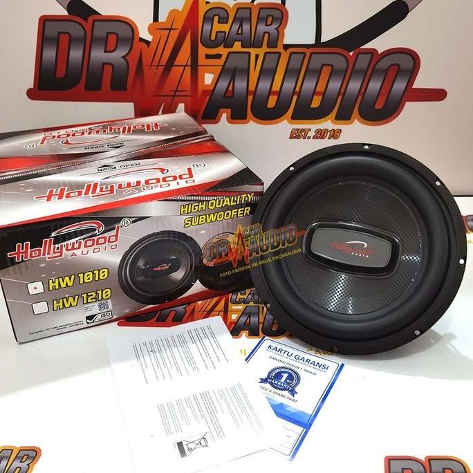 Subwoofer Hollywood HW-1010 Double Voice Coil Subwoofer 10 Inch