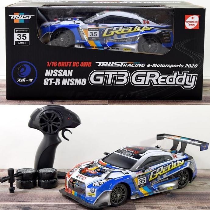 Diskon Kyosho Rc 1:16 Nissan Gt-R Nismo Gt3 (E-Sports Tournament Greddy)