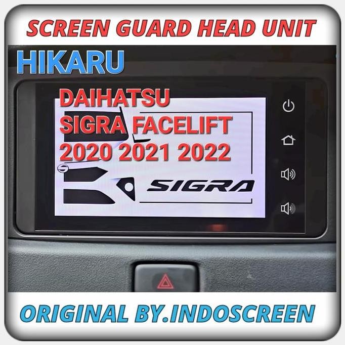 HARGA DISC - SIGRA R / DELUXE 2020 2021 2022 2023 2024 2025 - Anti Gores LCD Head Unit - Hikaru