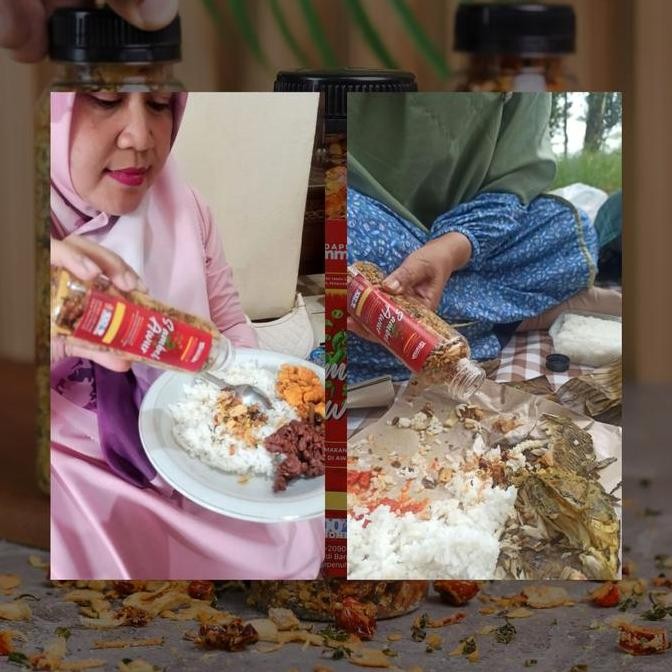 

Sambel Awur - Sambal Kering Kriuk Pedas Lezat Sambel Daun Jeruk Food