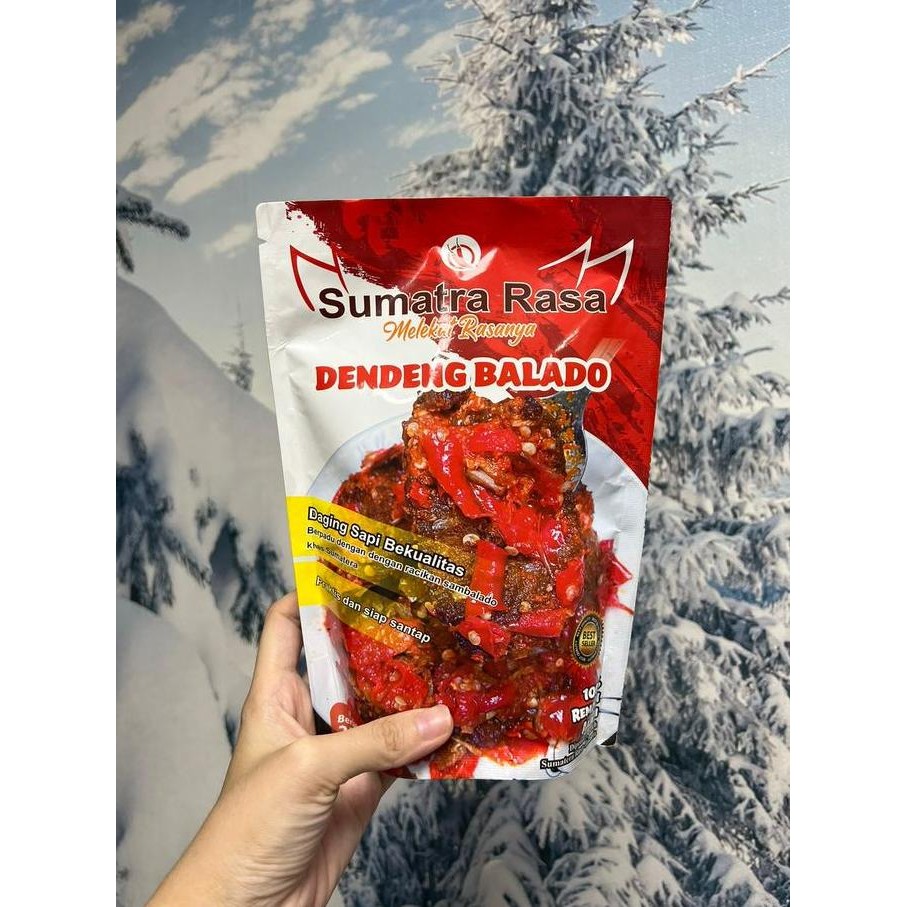 

Dendeng Balado Vacuum Pack Sumatra Rasa Sapi Food Snacks Snack Pedas Cemilan