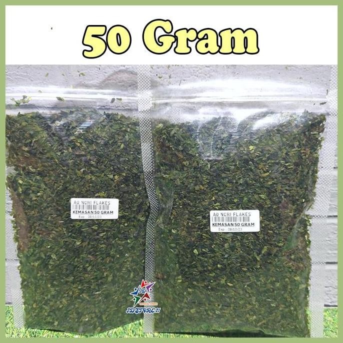 

AONORI Bubuk Nori / Ao Nori Powder Rumput Laut Taburan Takoyaki / Seaweed Powder Flake Mentai Food Sushi