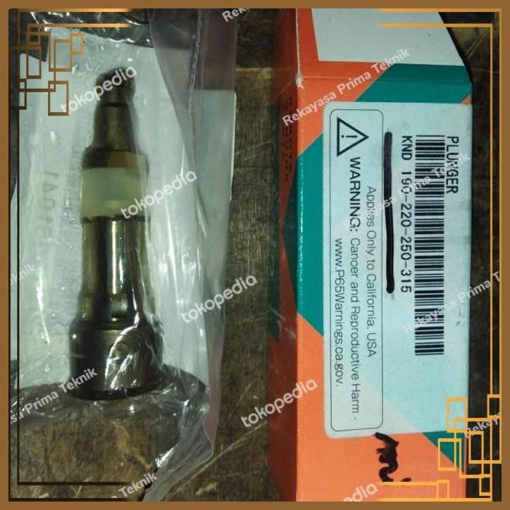 [RYP] KND250 PLUNGER SAJA ORIGINAL KUBOTA KND190 KND220 KND250 KND315