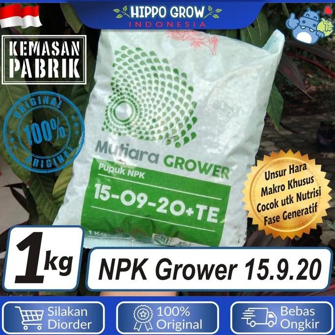 

Terlaris Pupuk Npk Mutiara 15-09-20 Original 1Kg