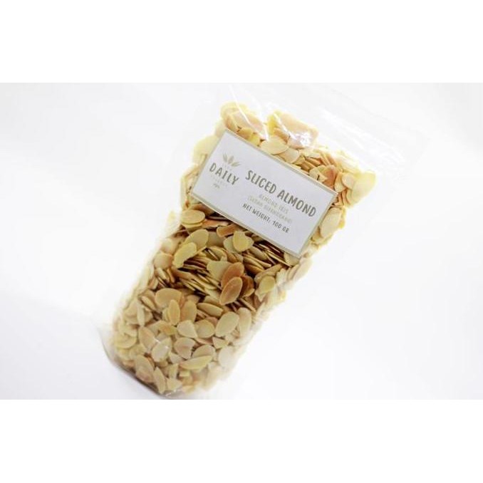 

Almond Slice 100 gr Roasted Kacang Almond Iris Panggang