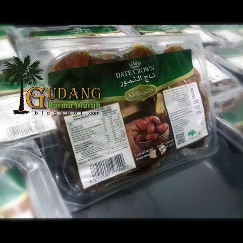 

Kurma Date Crown Khalas 250gr | Gudang Kurma Murah