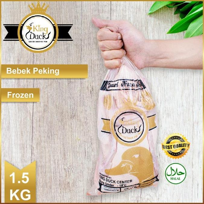 

DAGING BEBEK PEKING 1,5KG PAKAI KEPALA KAKI