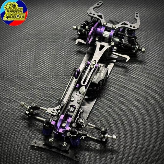 Spesial Ma Racing Dlr8 Rwd Drift Chassis Kit 1/24