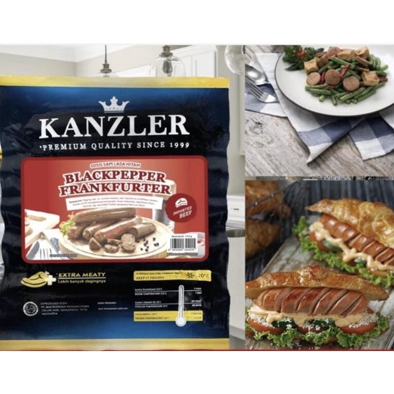 

Diskon Kanzler Black Pepper Frankfurter 300Gr Promo