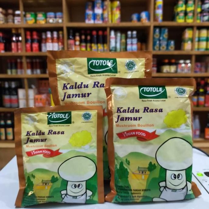 

Totole Kaldu Jamur/ Penyedap Rasa Vegetarian 200gr
