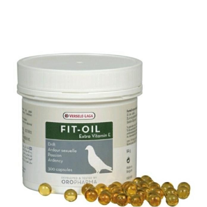 Terlaris Fit-Oil Versele-Laga | Fit Oil Versele Laga | Extra Vitamin E Untuk Merpati | Minyak Ikan U