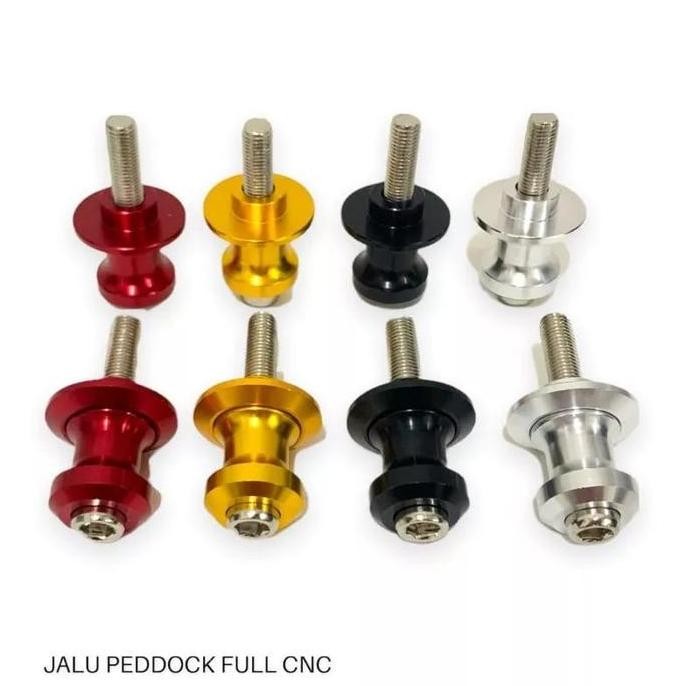 Promo Jalu Pedok Peddock Full Cnc Accesoris Motor Jalu Paddock Baut 10 12 14 Universal Motor Ninja 1