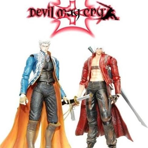 DEVIL MAY CRY DANTE AND VERGIL PLAY ART KAI toys figure