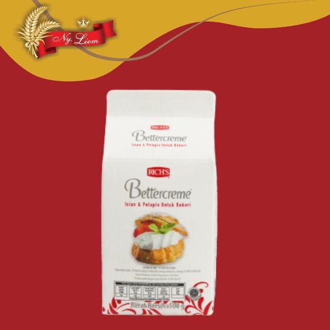 

RICH'S Bettercreme Icing and Filling / Pengganti Buttercream 907 gr