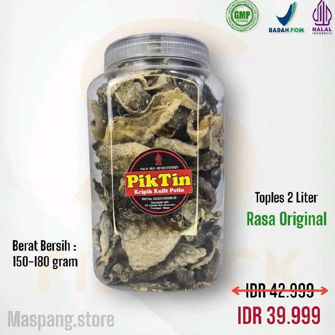 

Keripik Kulit Ikan Patin | Kemasan Toples Ekonomis [Camilan Snack Pedas Krupuk Food cemilan basreng]
