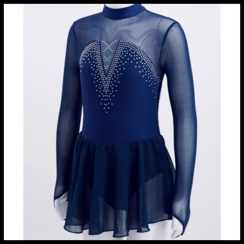 (READY STOCK)LEOTARD RHYTHMIC GYMNASTIC/ICE SKATING LEOTARD LT39