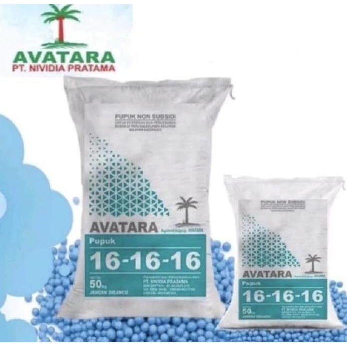 

Terlaris Pupuk Avatara Npk 16 16 16 Kemasan 1Kg