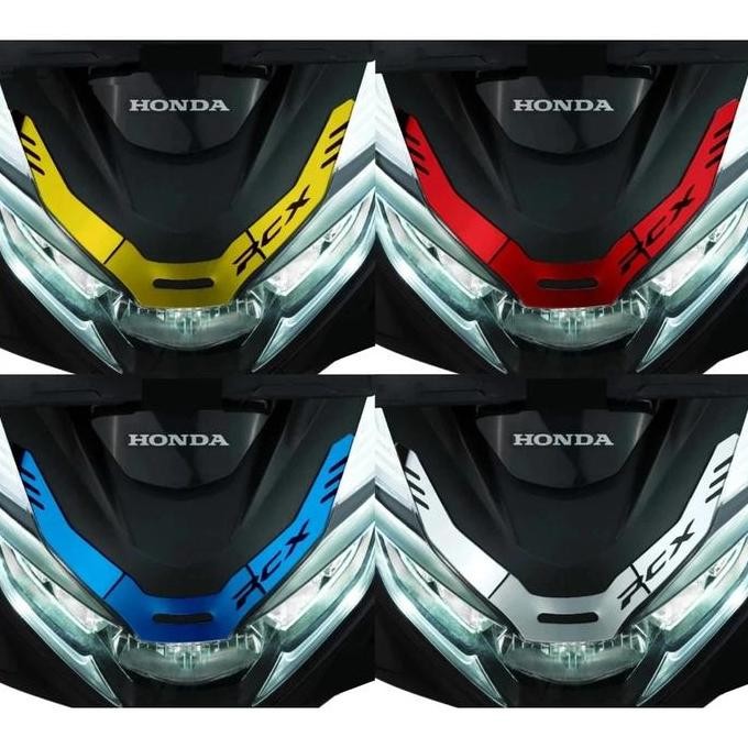 Promo GARNISH LAMPU DEPAN PCX 160 GARNISH LAMPU HEAD LAMP GARNISH LAMPU HEAD LIGHT PCX 160 Aksesoris