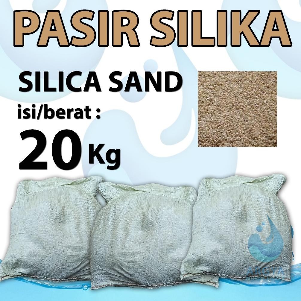PJ Paket 3 Media Filter Air untuk Tabung FRP : Pasir Silika 20 Kg + Manganese Greensand 25 Kg + Karb