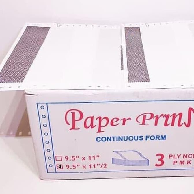 

Kertas Continous Form Slip Gaji 3 Ply Bagi 2