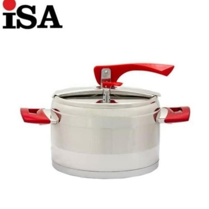 Miliki Isa Ruby Panci Presto 5 Liter Isa Presto Tanpa Karet Pressure Cooker