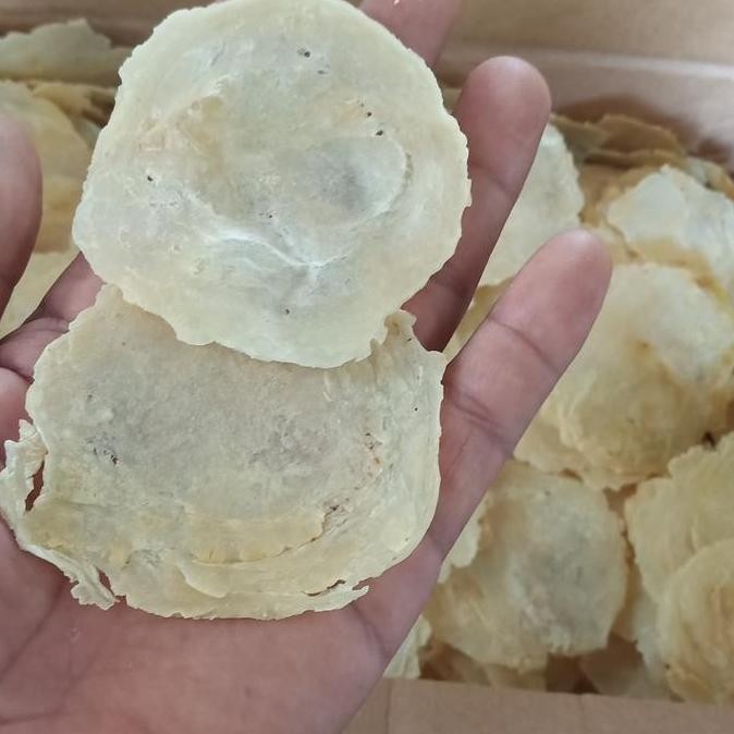 

emping melinjo mentah 1kg tipis kering asli limpung