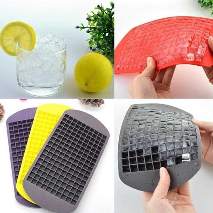 Diskon Cetakan Es Batu Kristal Bulat Kotak Kecil Silikon Puding Coklat Kulkas