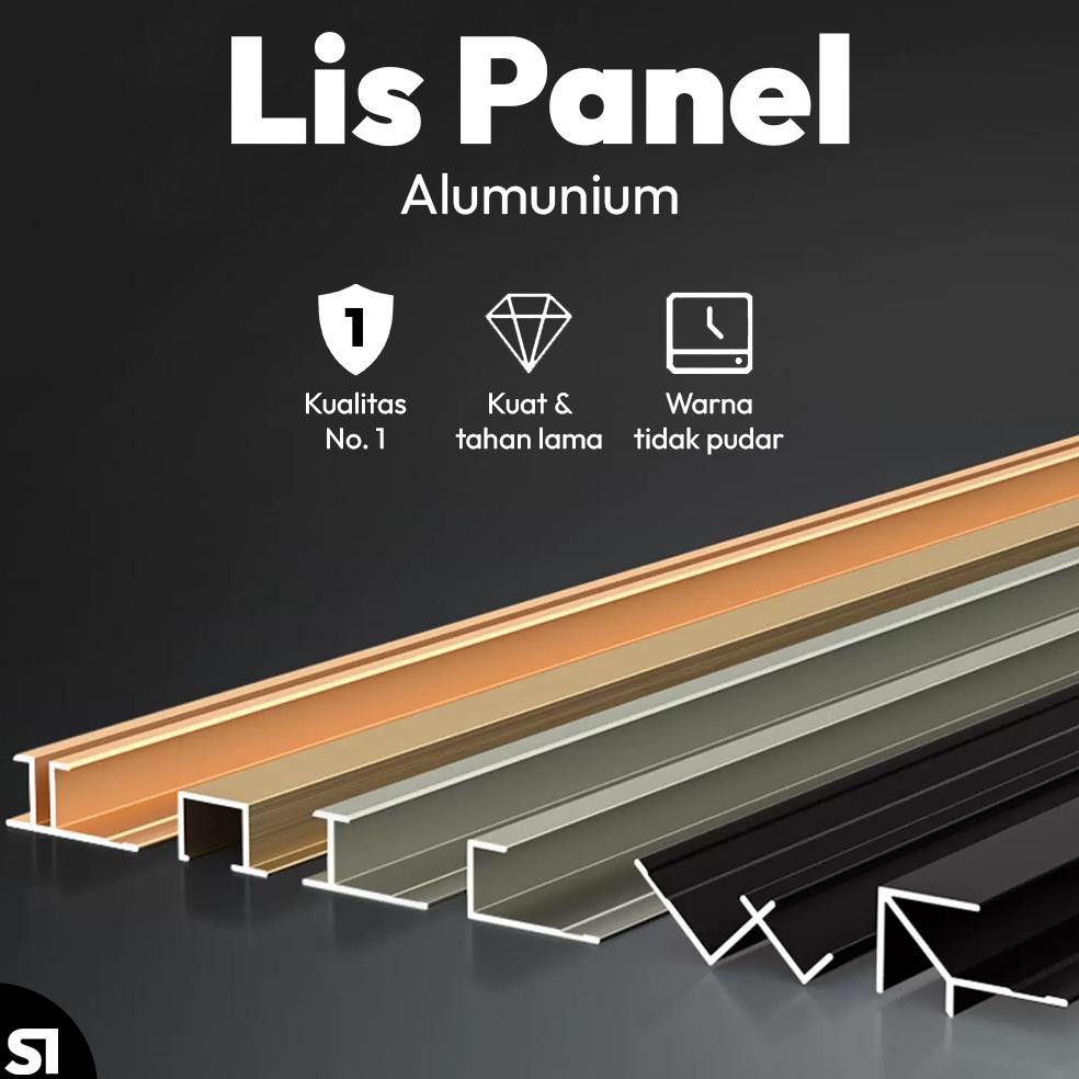 PJ LIS PANEL ALUMUNIUM, LIS U, LIS W, LIS F, LIS T, LIS WALLBOARD, LIS SHEETBOARD