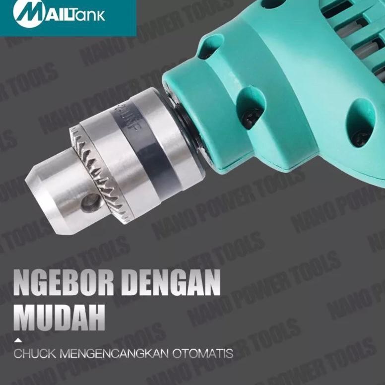As23 Gtu-712 Mesin Bor Sh30 Mailtank / Mesin Bor 10Mm Mailtank / Mesin Bor Listrik 10Mm Mailtank / M