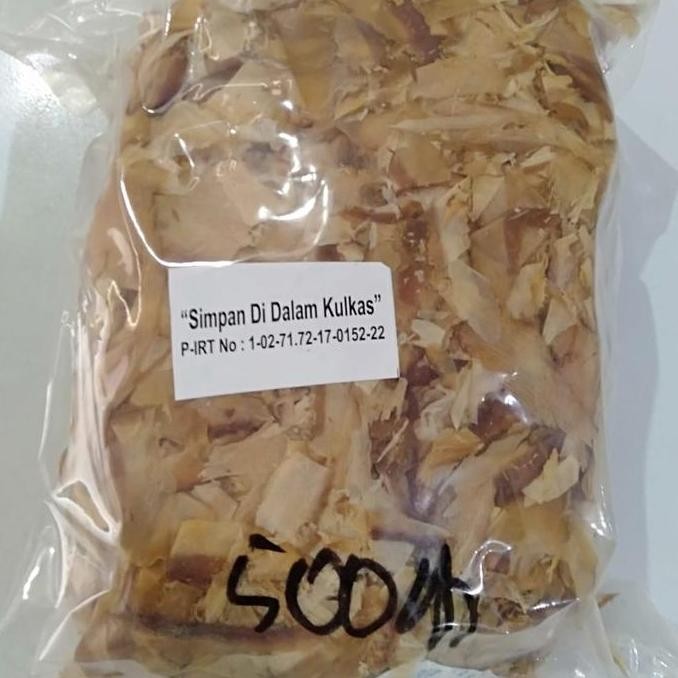 

Katsuobushi 500g Ikan Cakalang Asap Serut