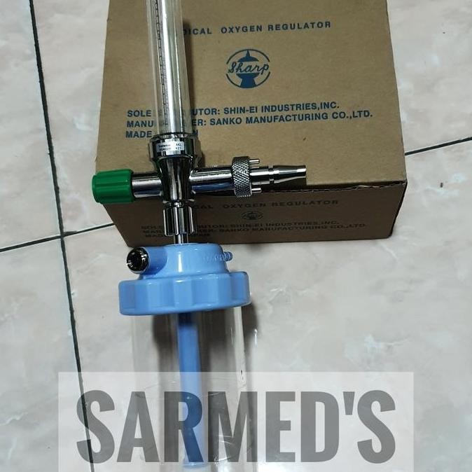 Regulator Oksigen Humidifier Sharp N 102 Dxb / Regulator Dinding Sharp