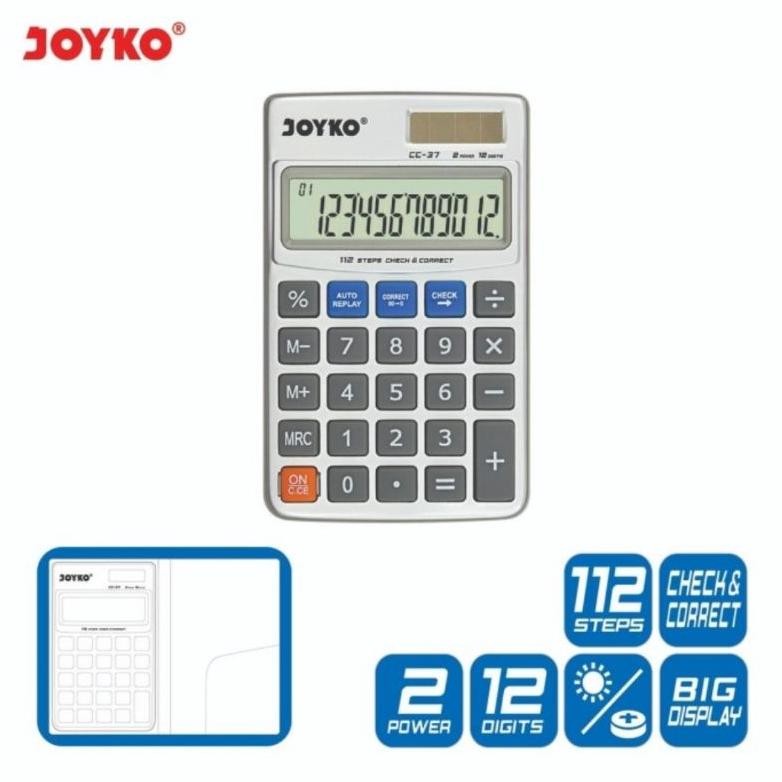 

Yt- Hj-54 Joyko Cc-37 - Pocket Calculator Cc37 / Kalkulator Saku Bisa Cek Ulang Sale