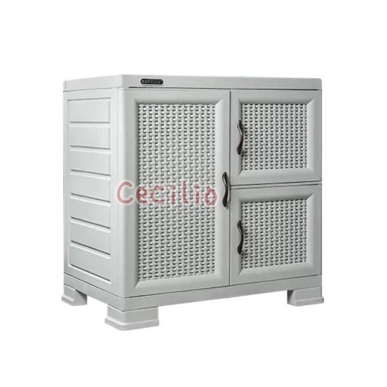 NAPOLLY Lemari Napolly Big Cabinet CRSLU23 | Rak Serbaguna | Rak Baju Big Cabinet