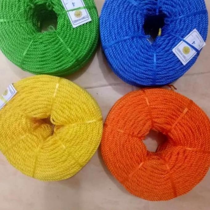 

Tali Tambang Plastik Pe Ukuran 3Mm Warna Per Roll Harga Murah!