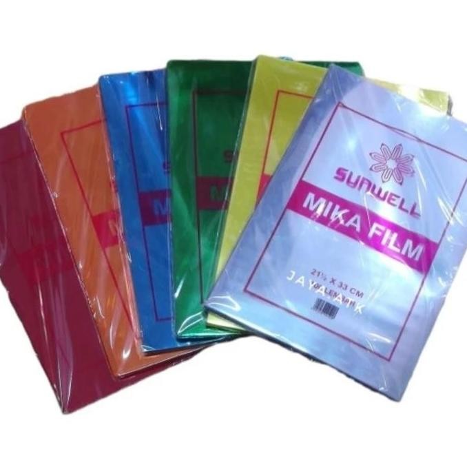 

produk baru!! plastik mika folio untuk jilid buku