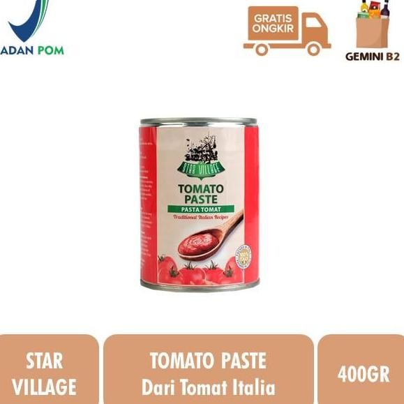 

Diskon! Star Village Tomato Paste 400Gr