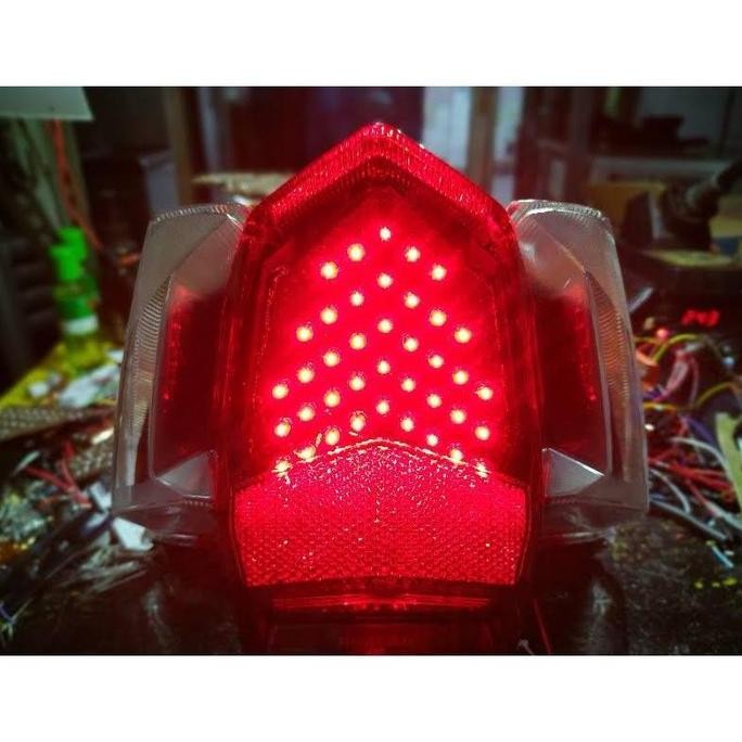 Promo Lampu stoplamp Runing Supra X 125 Fi new injeksi 9 10 mode auto COD